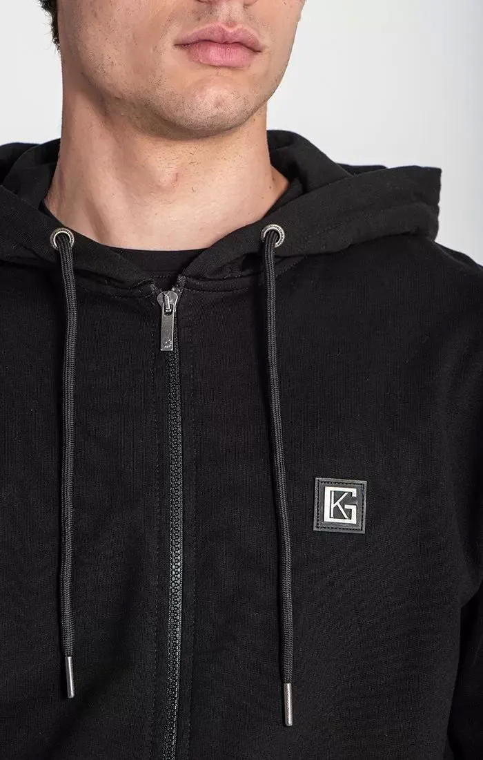 Black Alert Hoodie Jacket