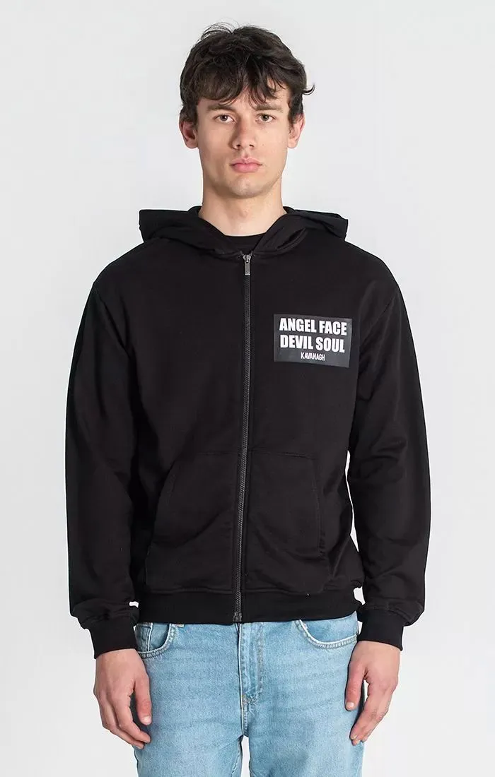 Black Doppelganger Hoodie Jacket