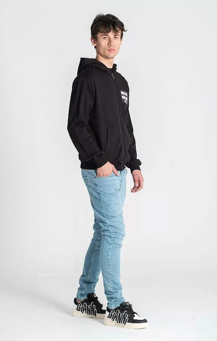 Black Doppelganger Hoodie Jacket