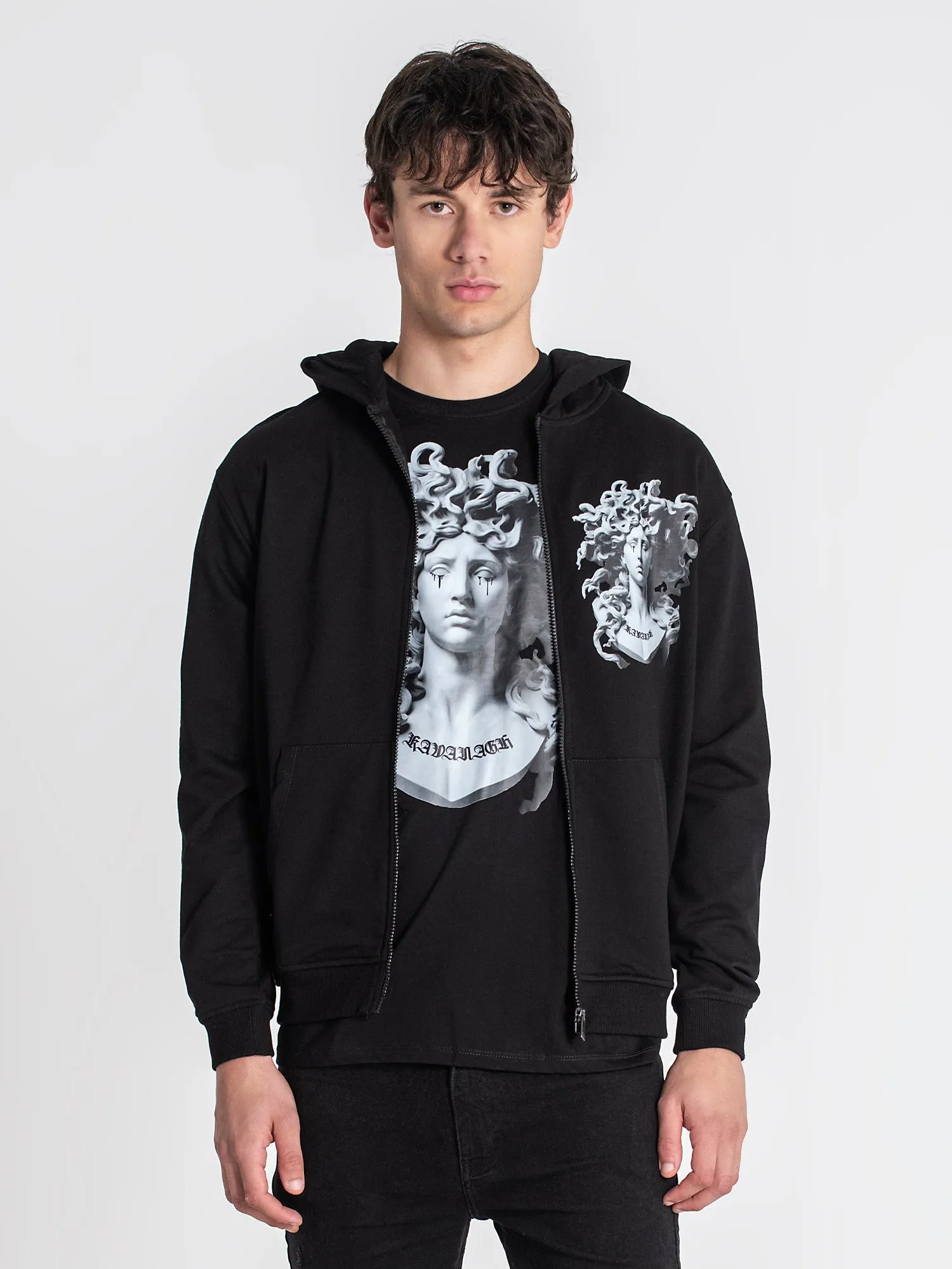 Black Medusa Hoodie Jacket