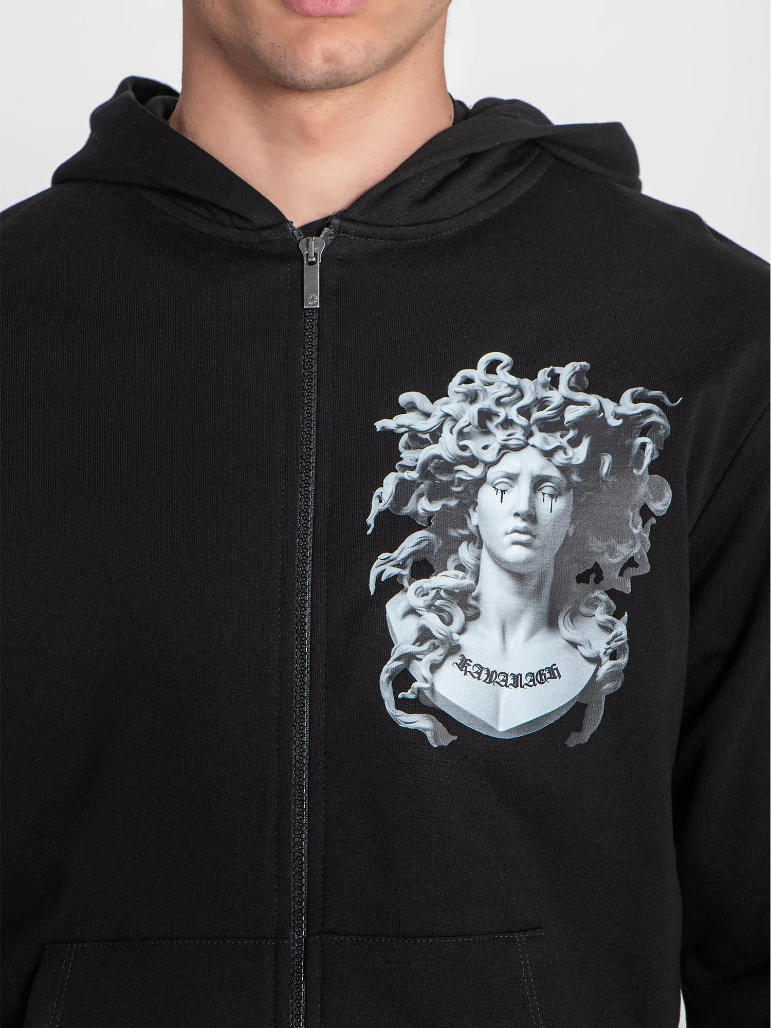 Black Medusa Hoodie Jacket