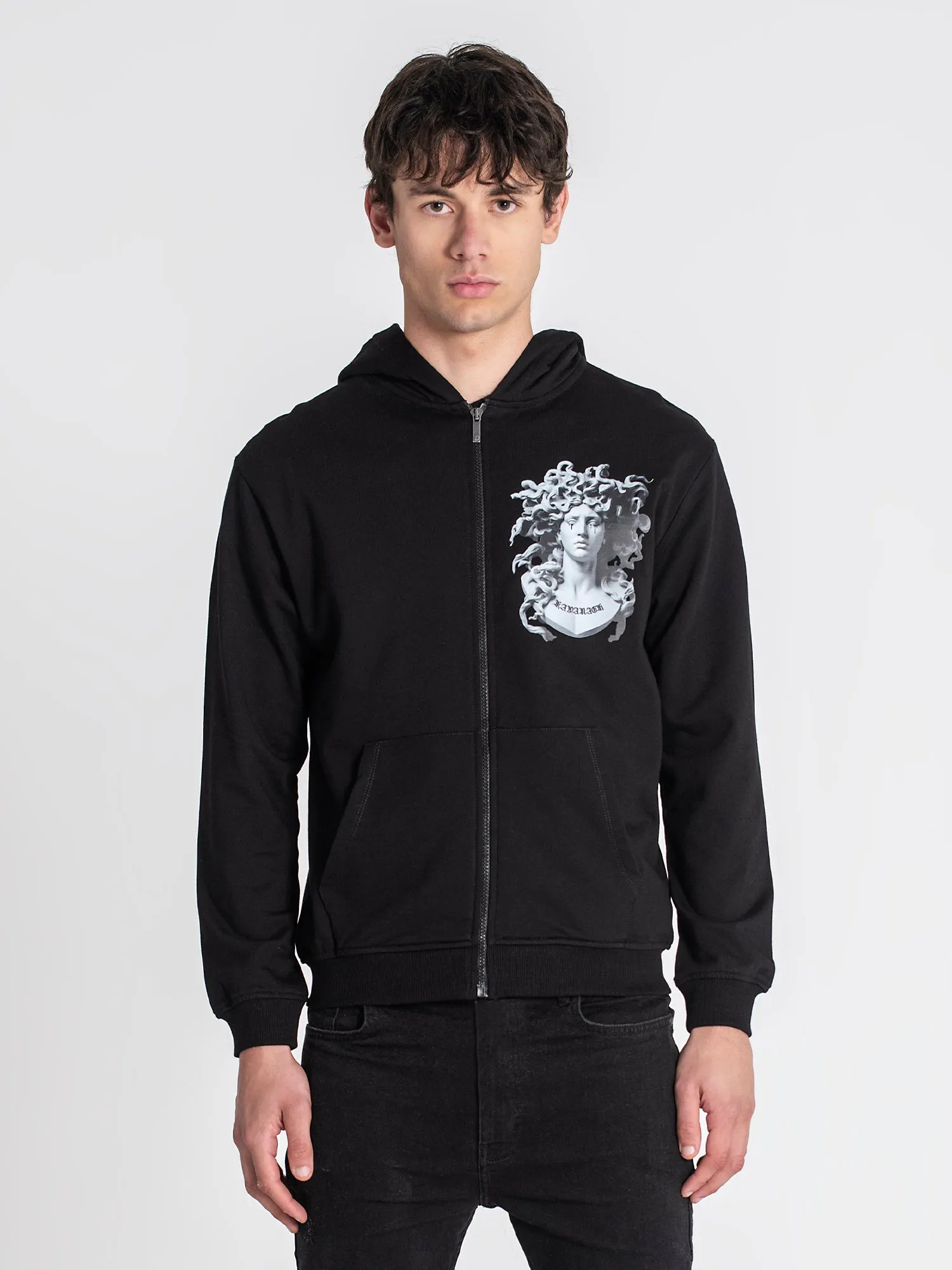 Black Medusa Hoodie Jacket