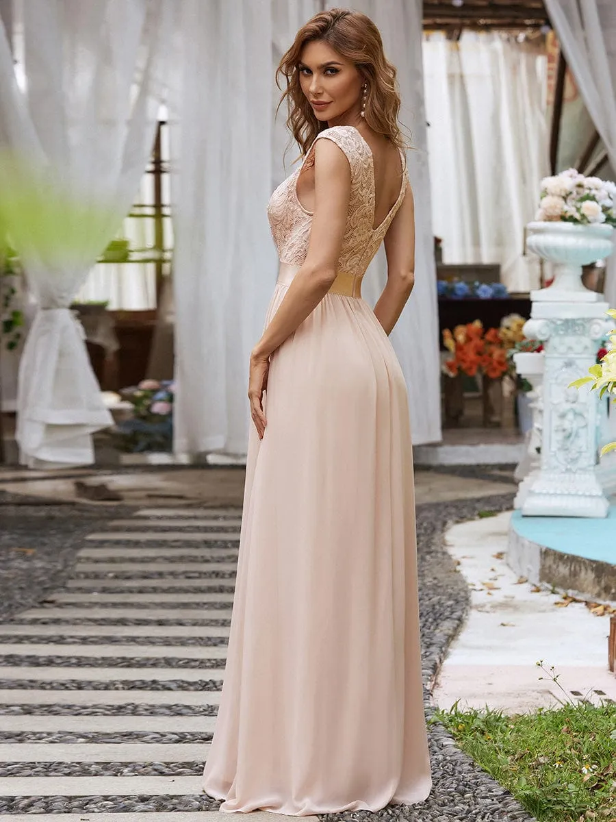 Blush Bridesmaid Dresses