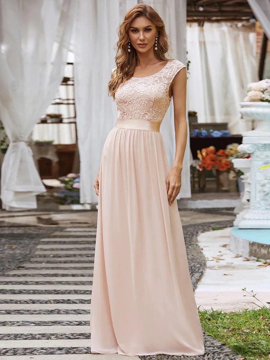 Blush Bridesmaid Dresses