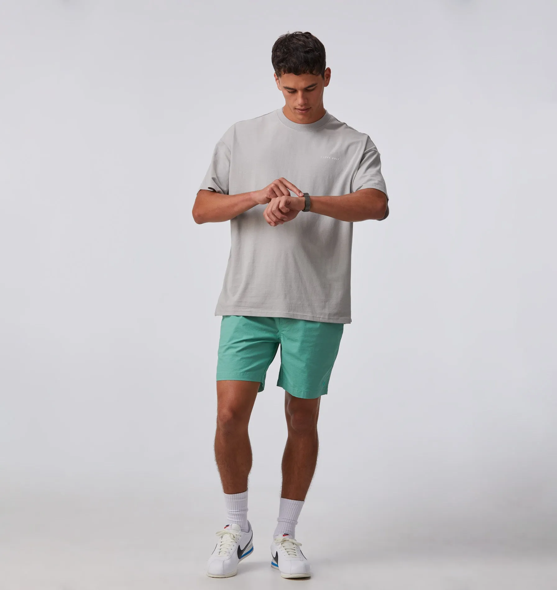 Box Tee - Light Grey