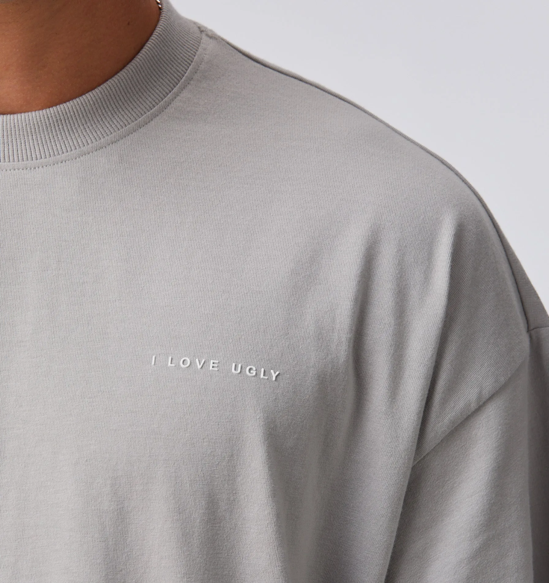 Box Tee - Light Grey