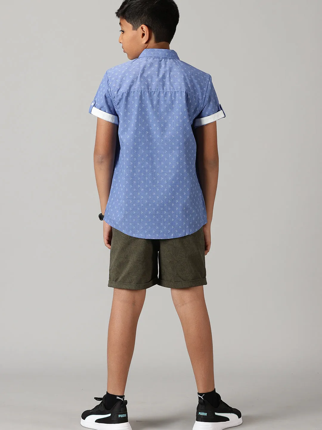 Boys Half Sleeve Printed Shirts