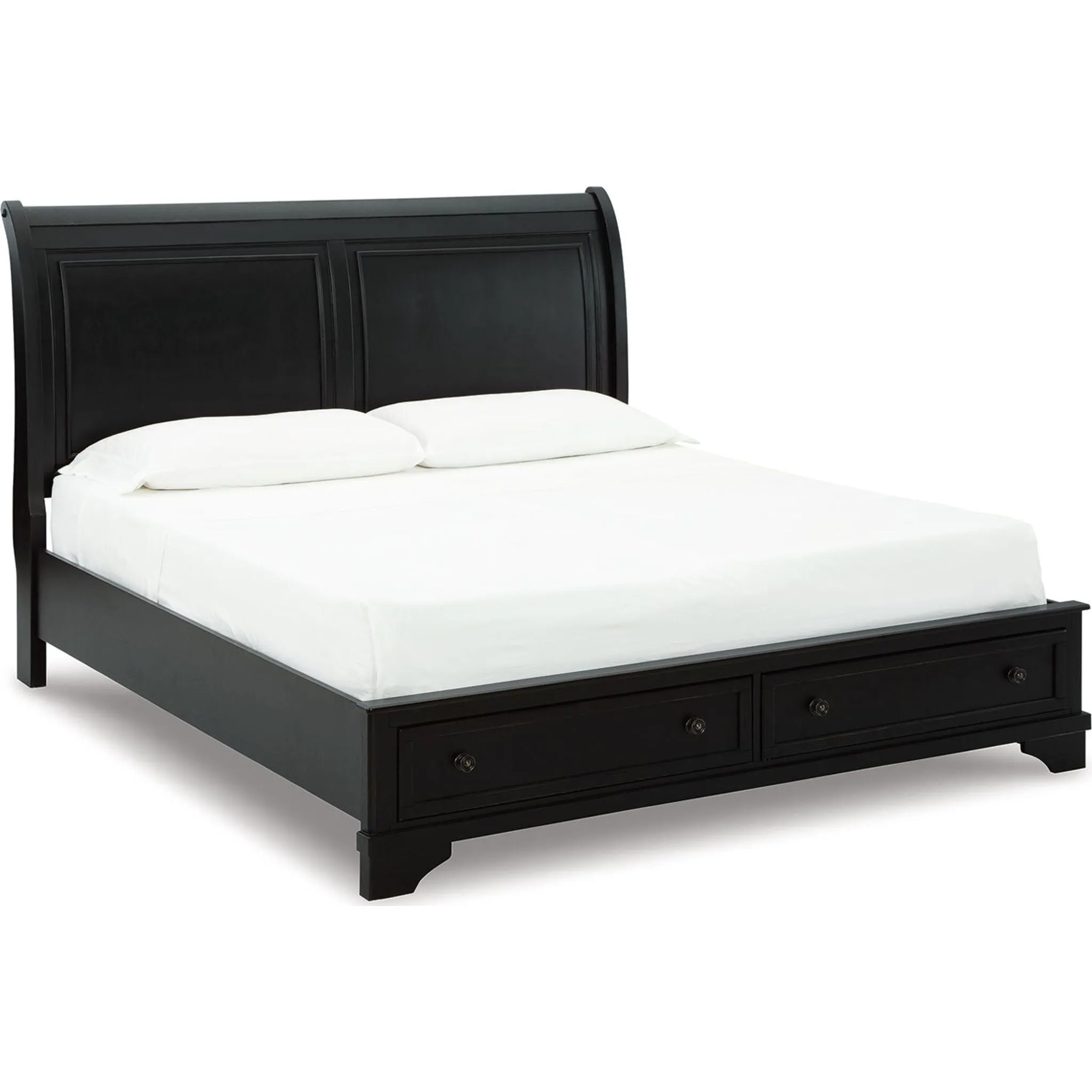 Chylanta King Storage Bed - Black