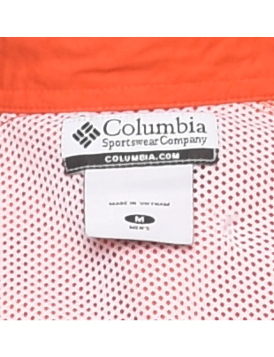 Columbia Orange Short Sleeve Smart Shirt - M