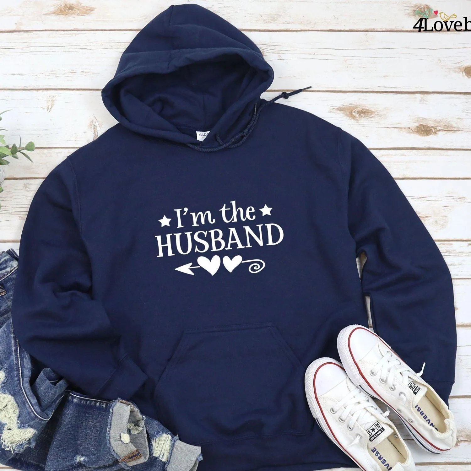 Couples' Matching Outfits - Adorable Wife/Husband Set, Ideal Valentine's Day Surprise