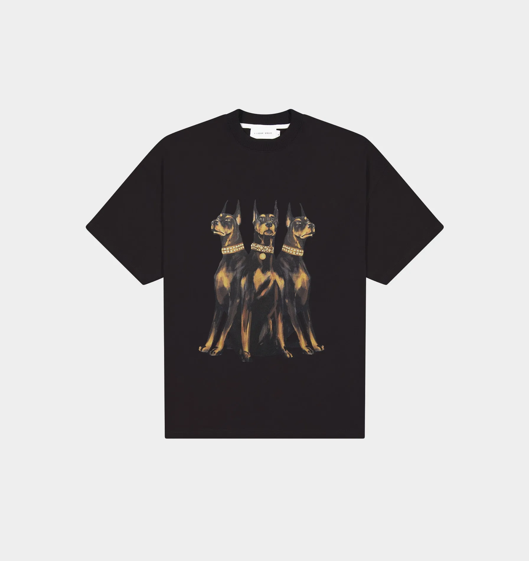 Doberman Box Tee - Vintage Black