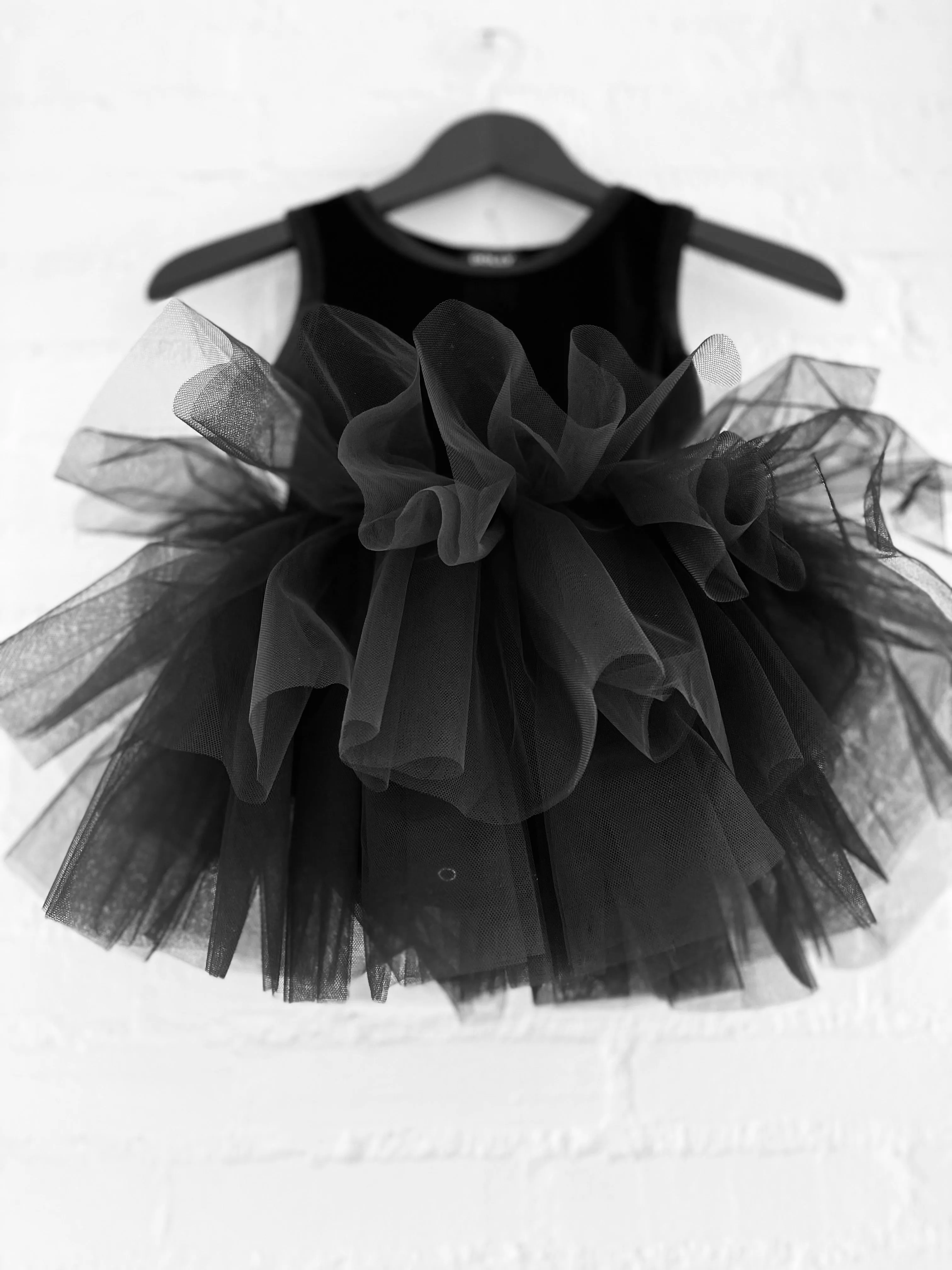 DOLLY TIMELESS VELVET TUTU DRESS black