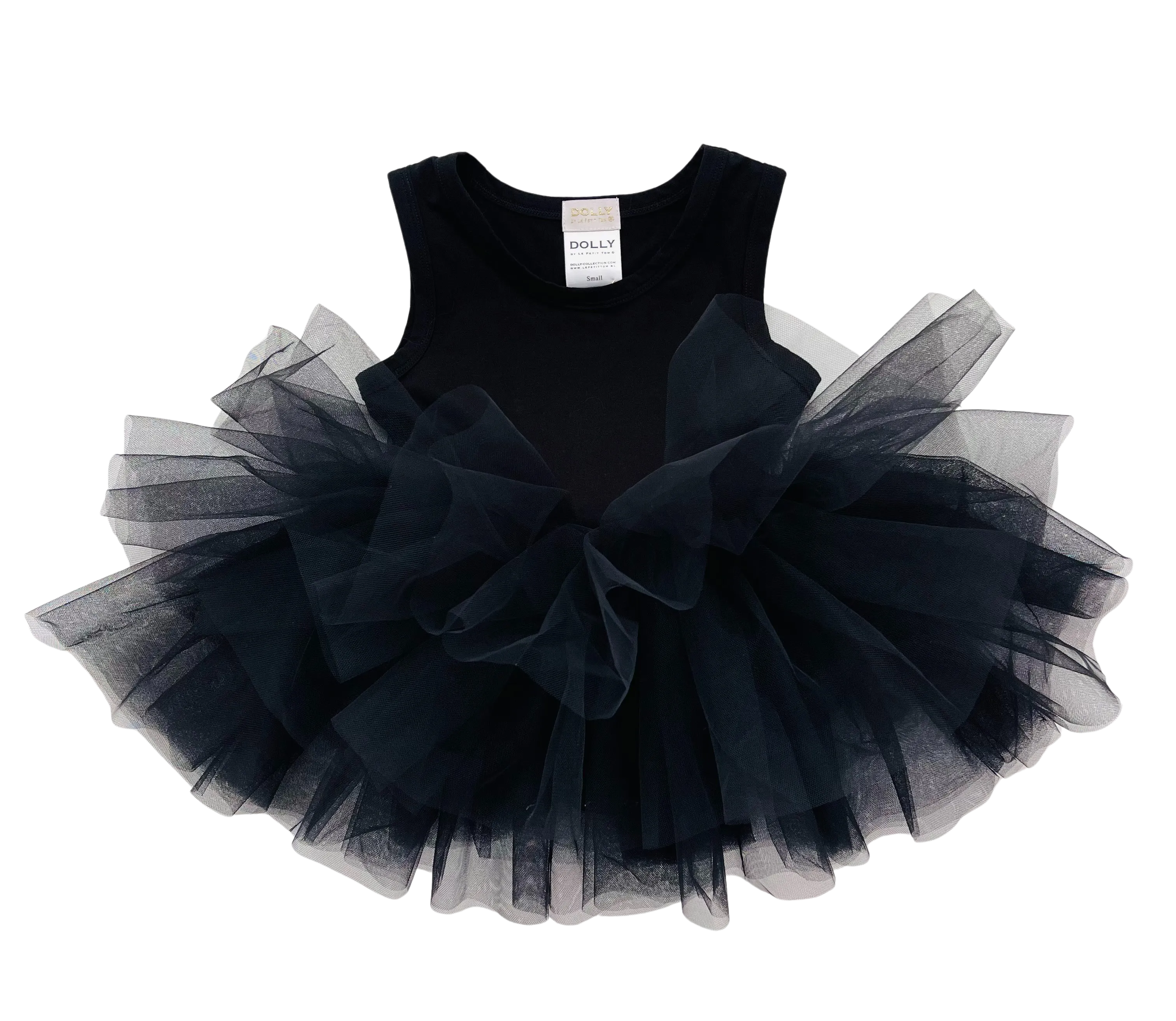 DOLLY TIMELESS VELVET TUTU DRESS black