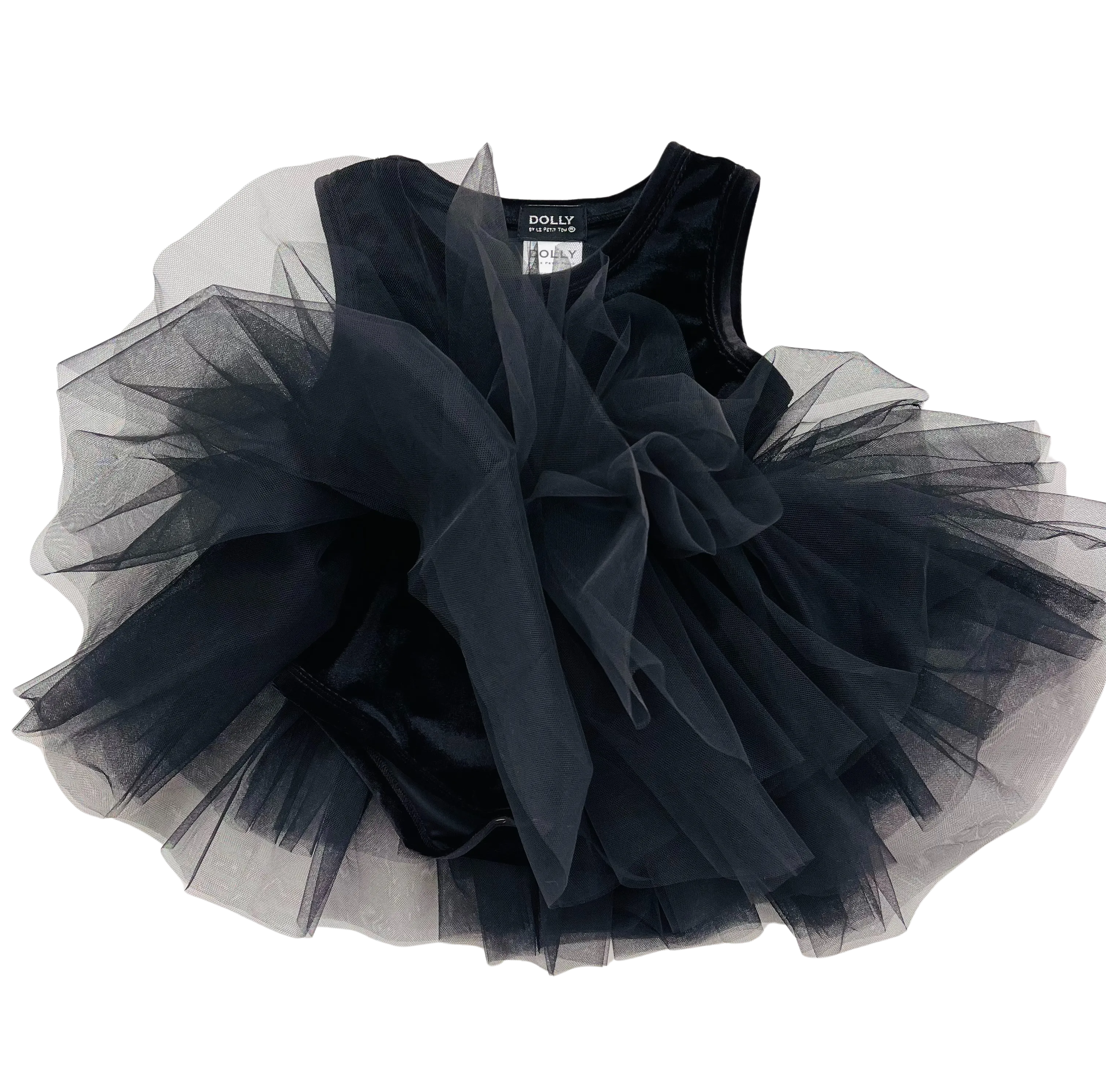 DOLLY TIMELESS VELVET TUTU DRESS black