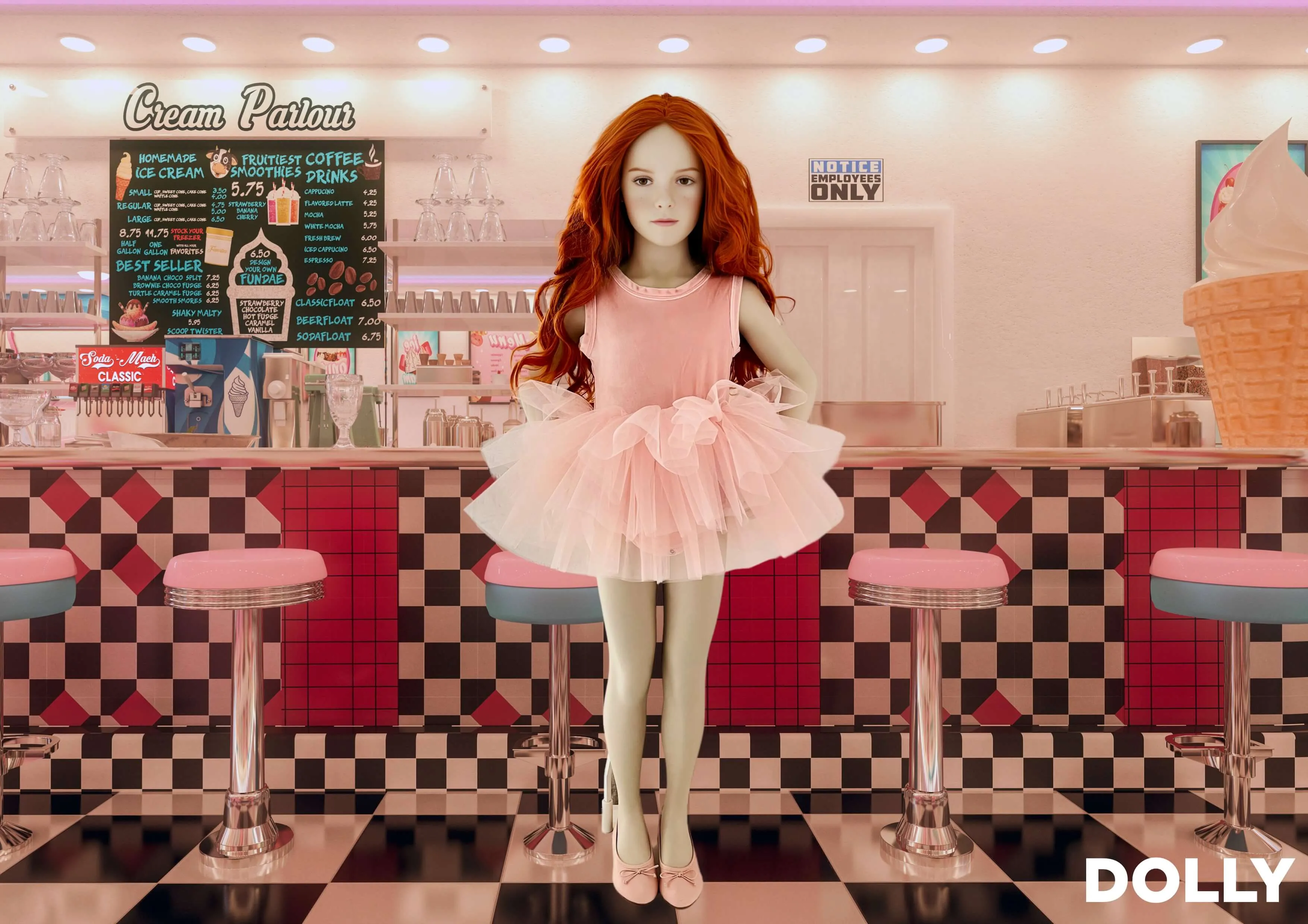 DOLLY TIMELESS VELVET TUTU DRESS pink