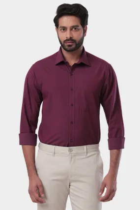 Fila - Purple Formal Shirts For Men | Ariser