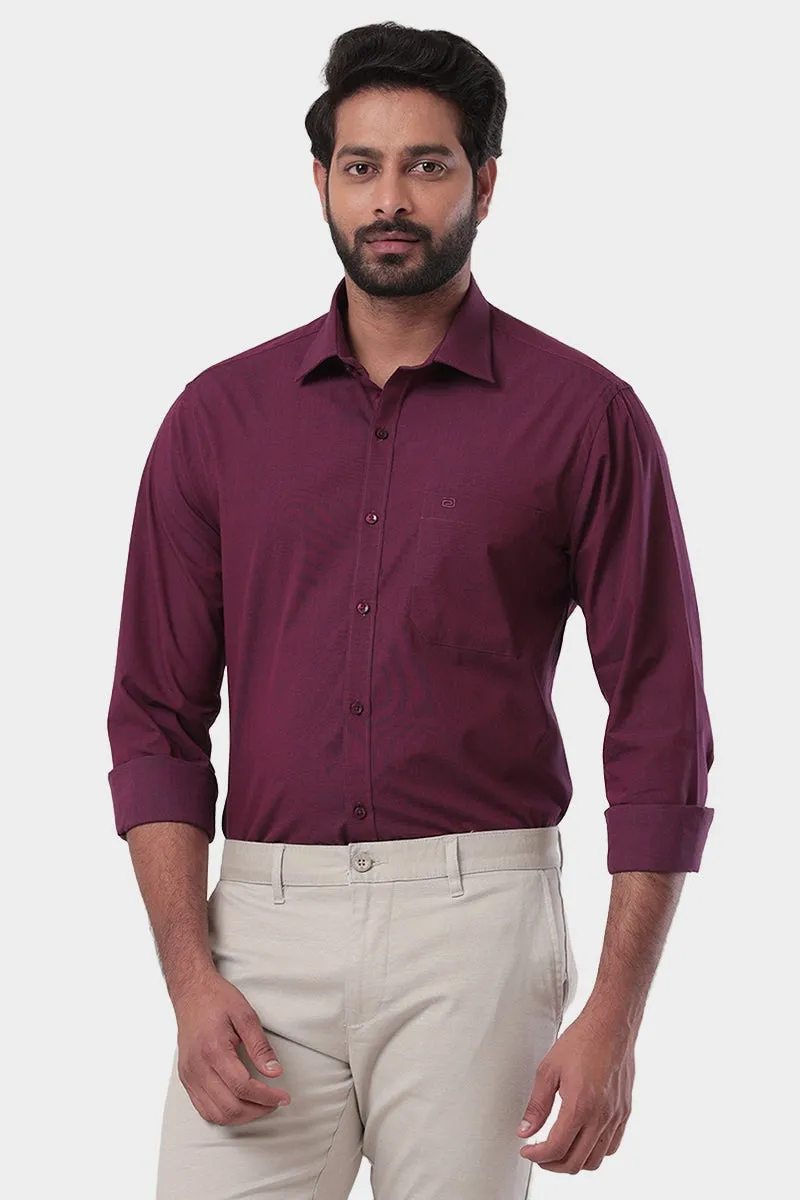 Fila - Purple Formal Shirts For Men | Ariser