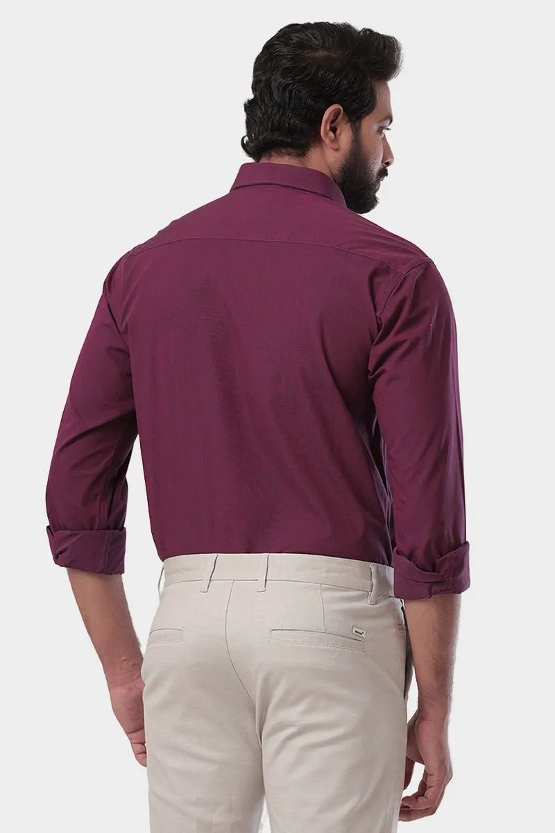 Fila - Purple Formal Shirts For Men | Ariser