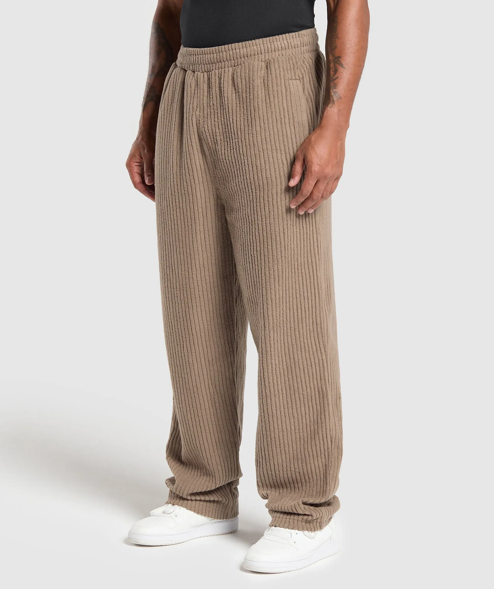 Gymshark Cord Pants - Soul Brown