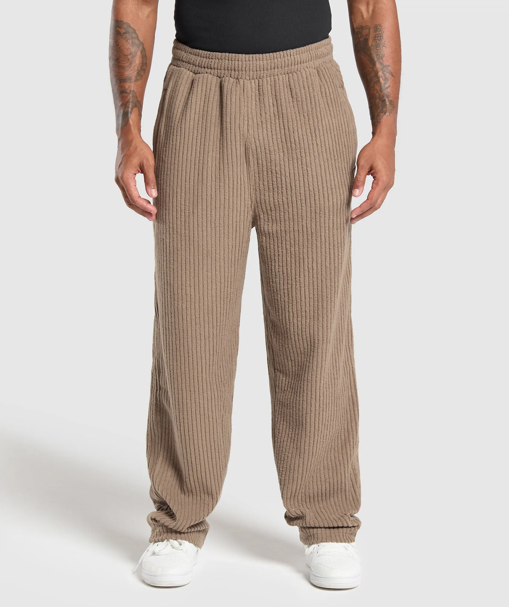 Gymshark Cord Pants - Soul Brown