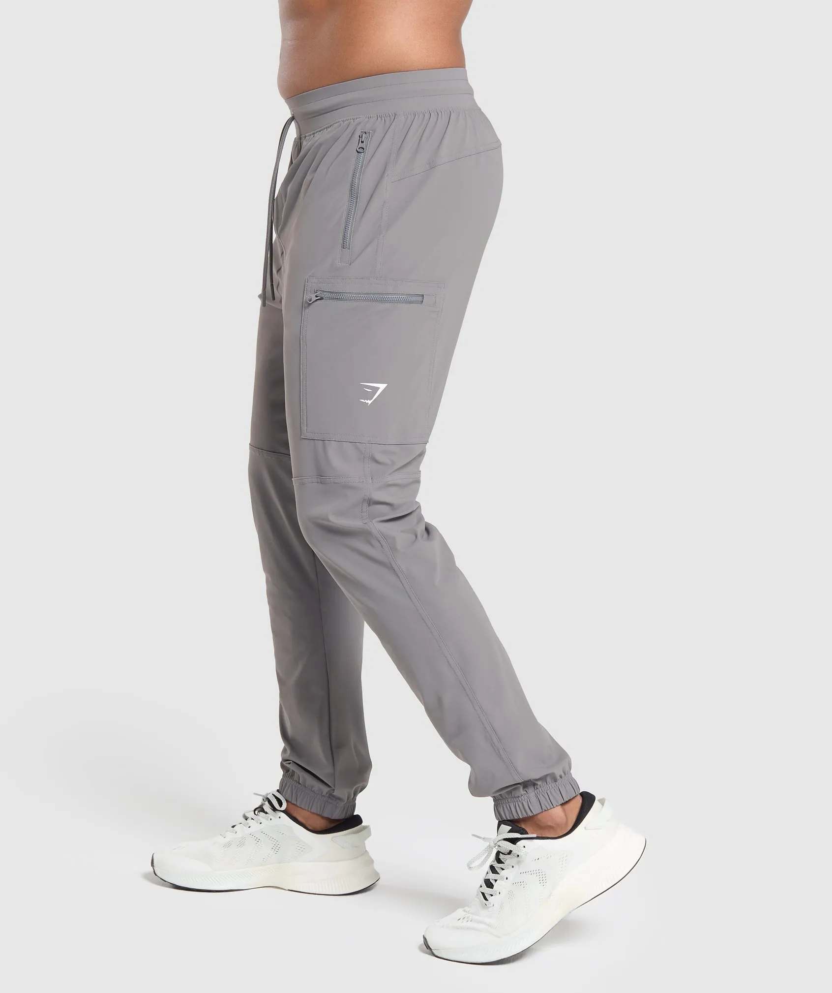 Gymshark Rest Day Cargo Pants - Brushed Grey