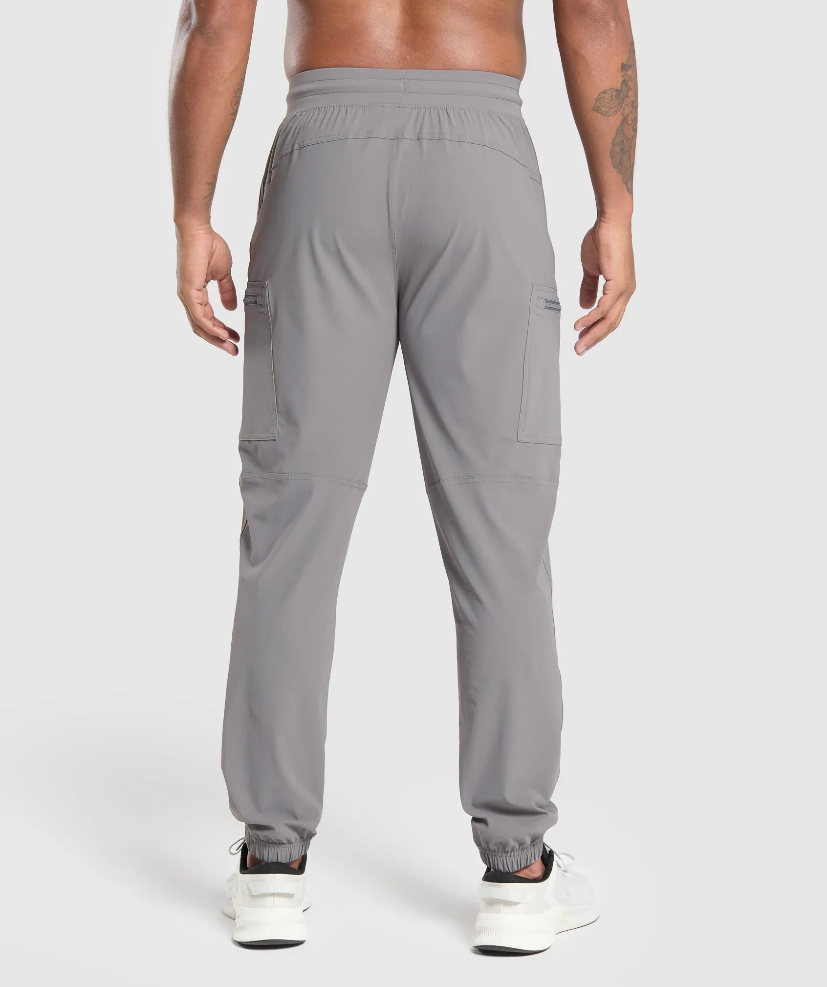 Gymshark Rest Day Cargo Pants - Brushed Grey