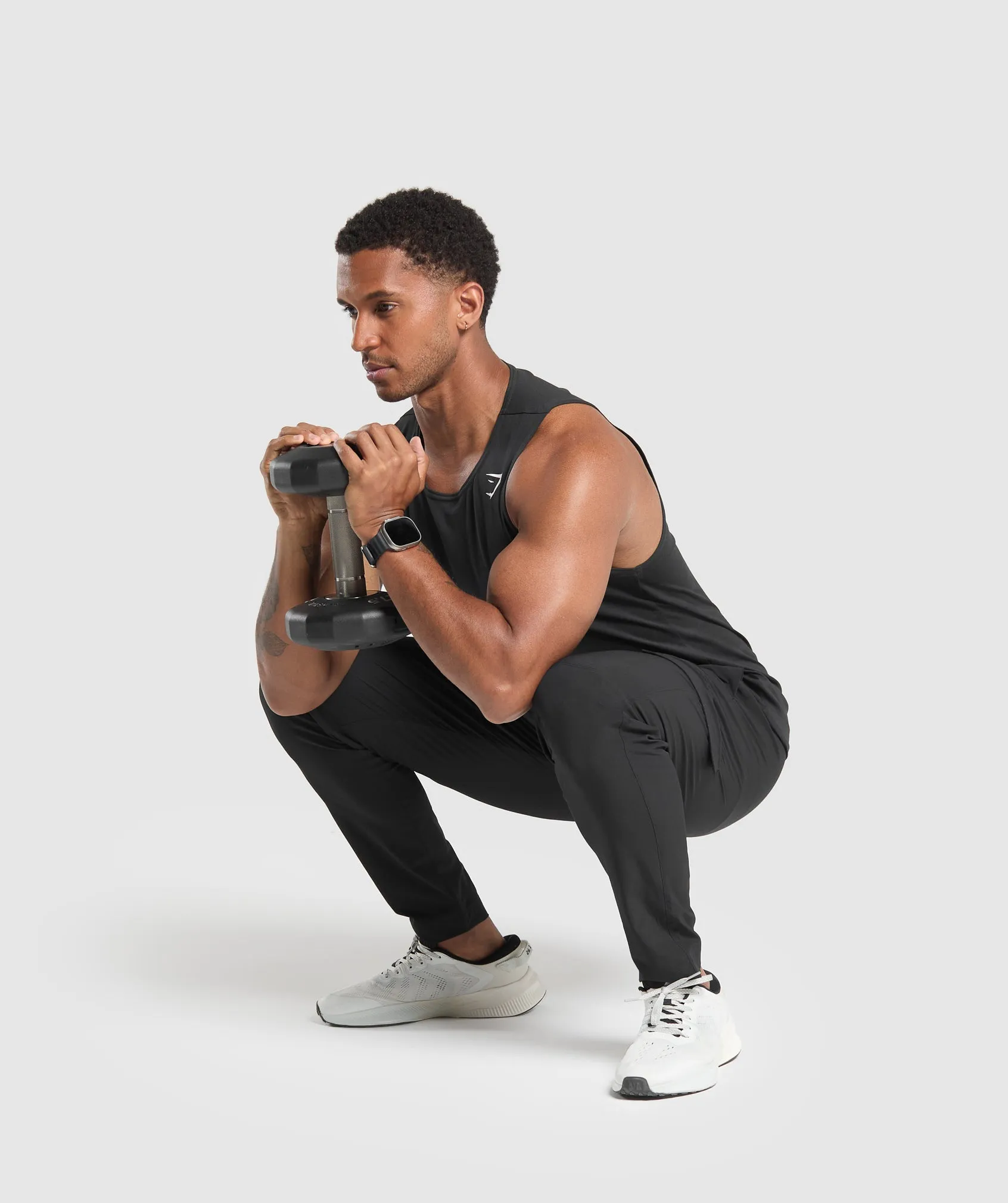 Gymshark Stretch Woven Cargo Pants - Black