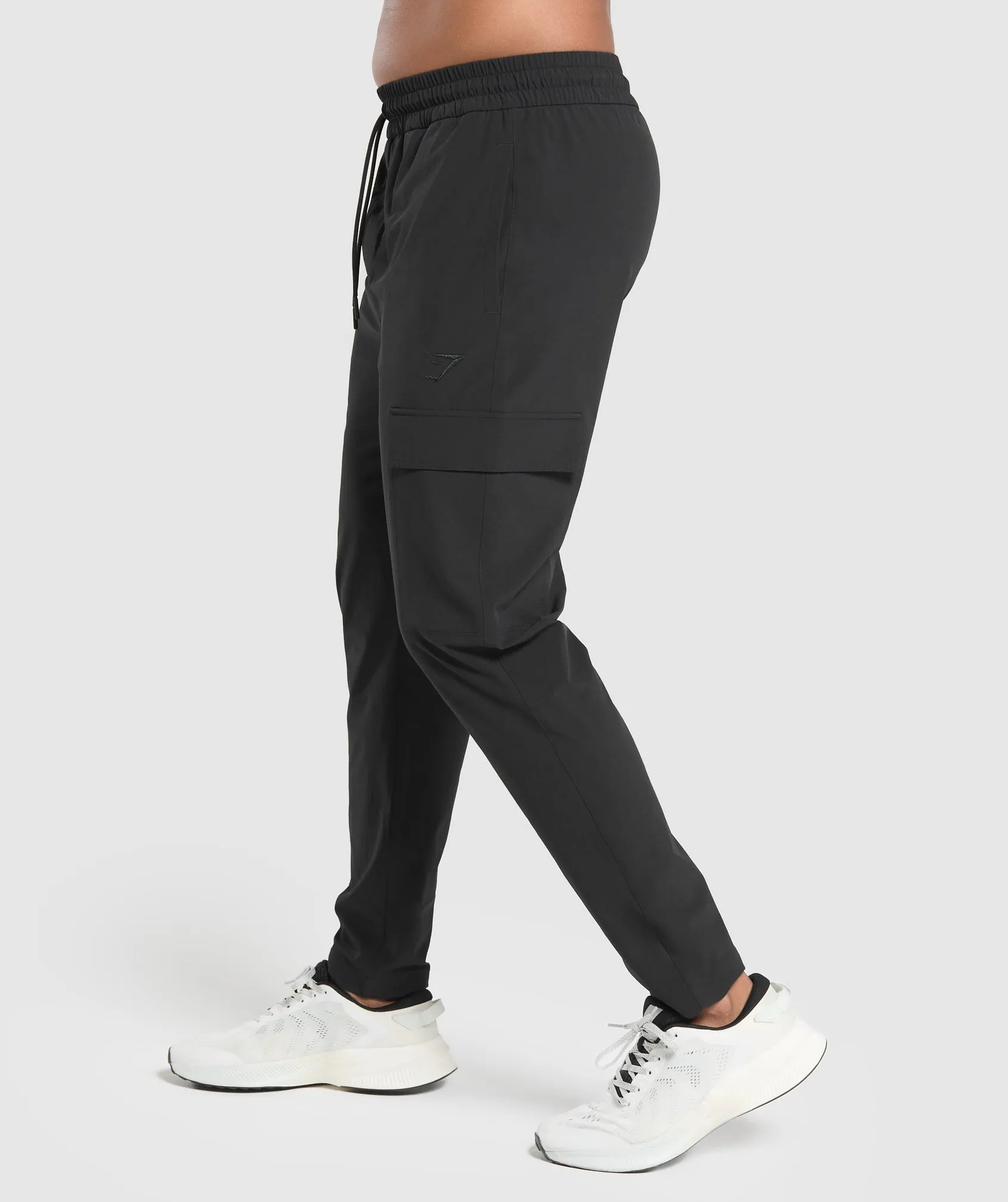 Gymshark Stretch Woven Cargo Pants - Black