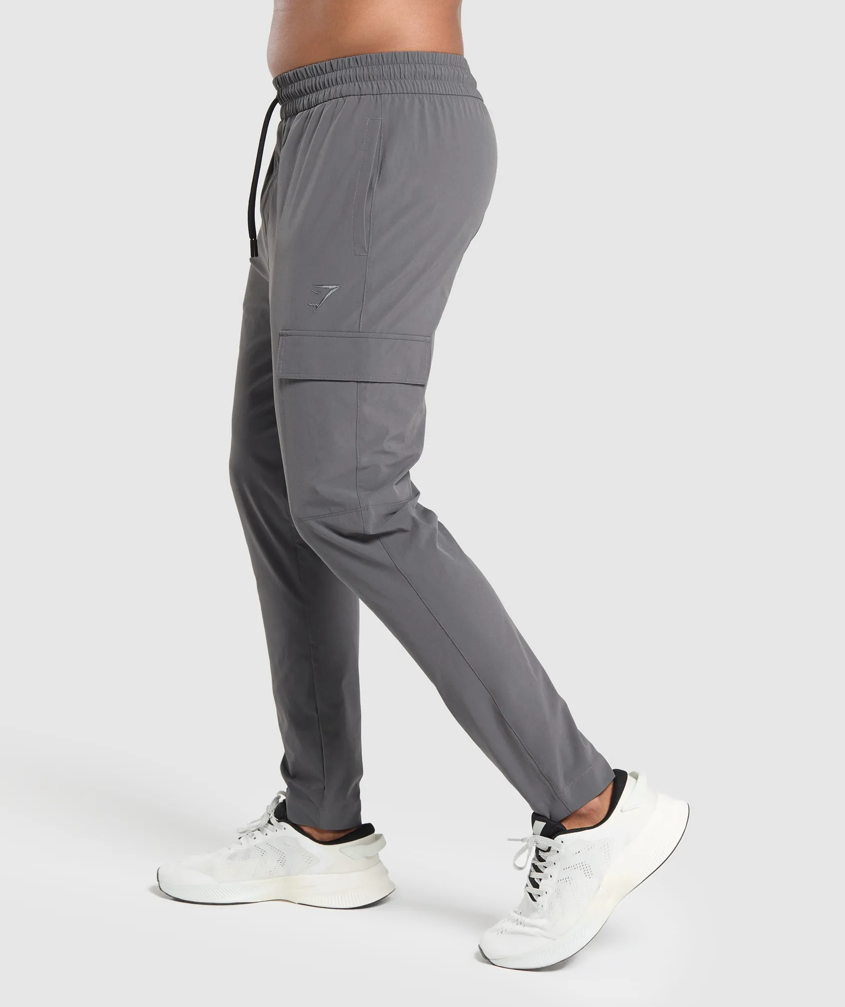 Gymshark Stretch Woven Cargo Pants - Graphite Grey