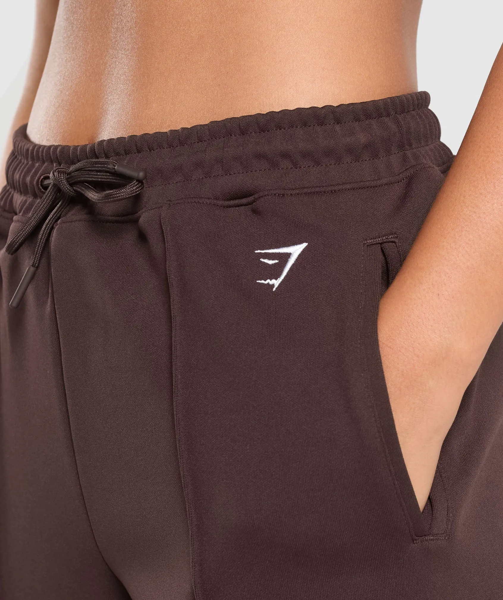 Gymshark Tricot Joggers - Heritage Brown