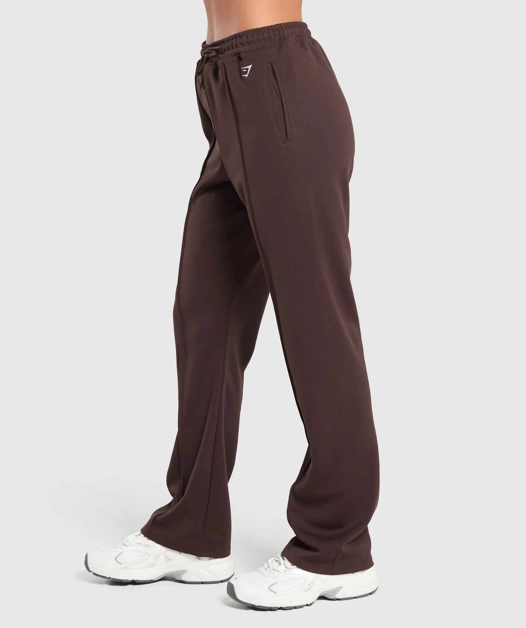 Gymshark Tricot Joggers - Heritage Brown