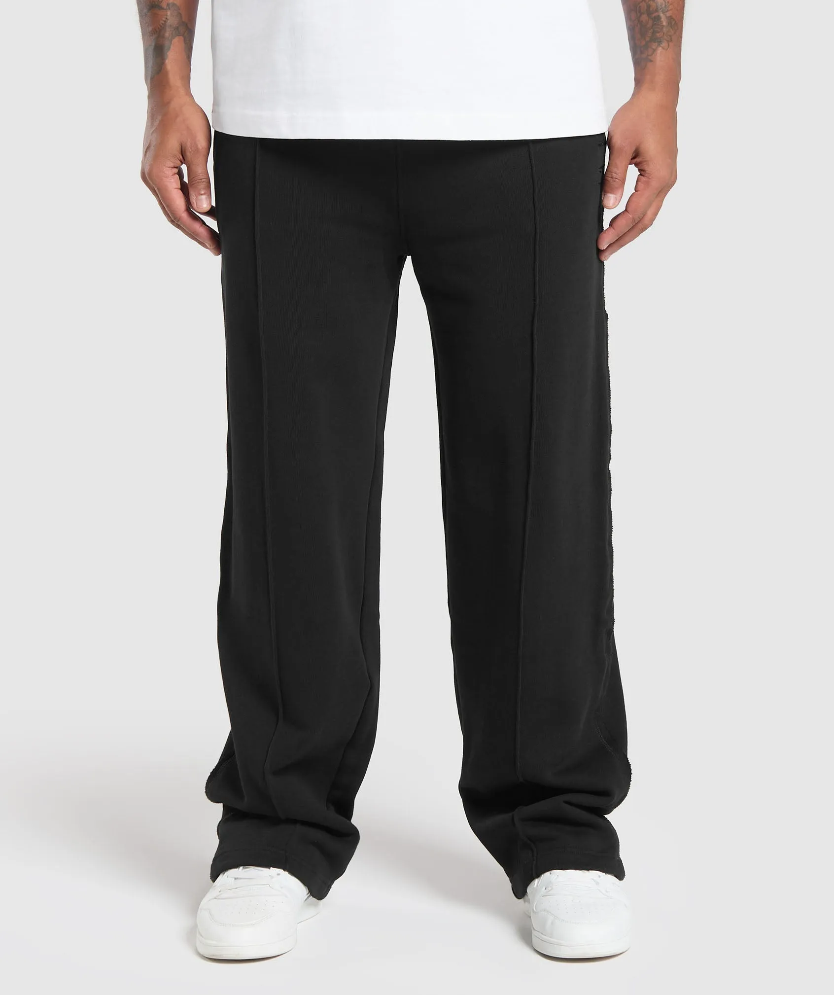 Gymshark Wide Leg Pants - Black