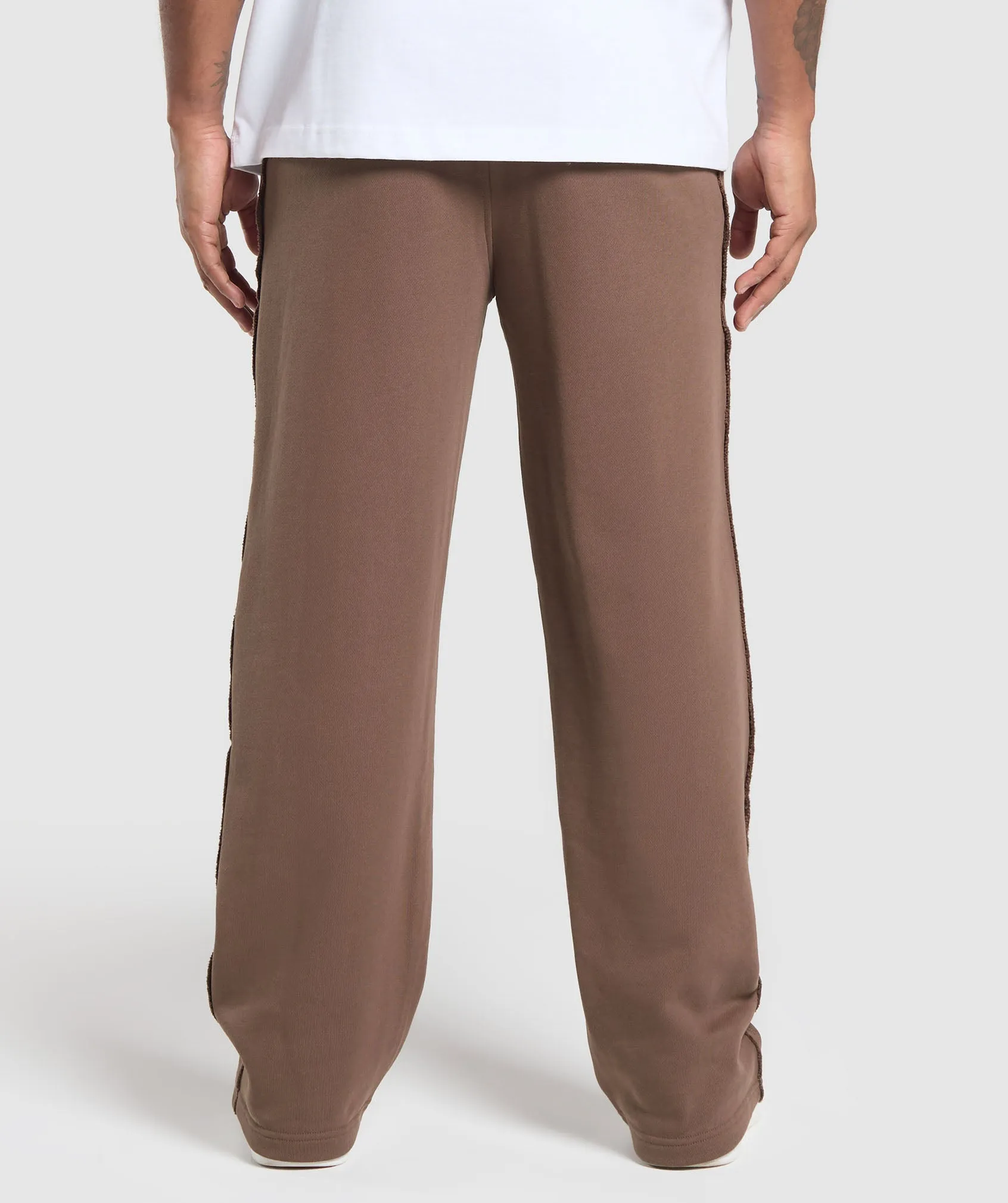 Gymshark Wide Leg Pants - Soft Brown