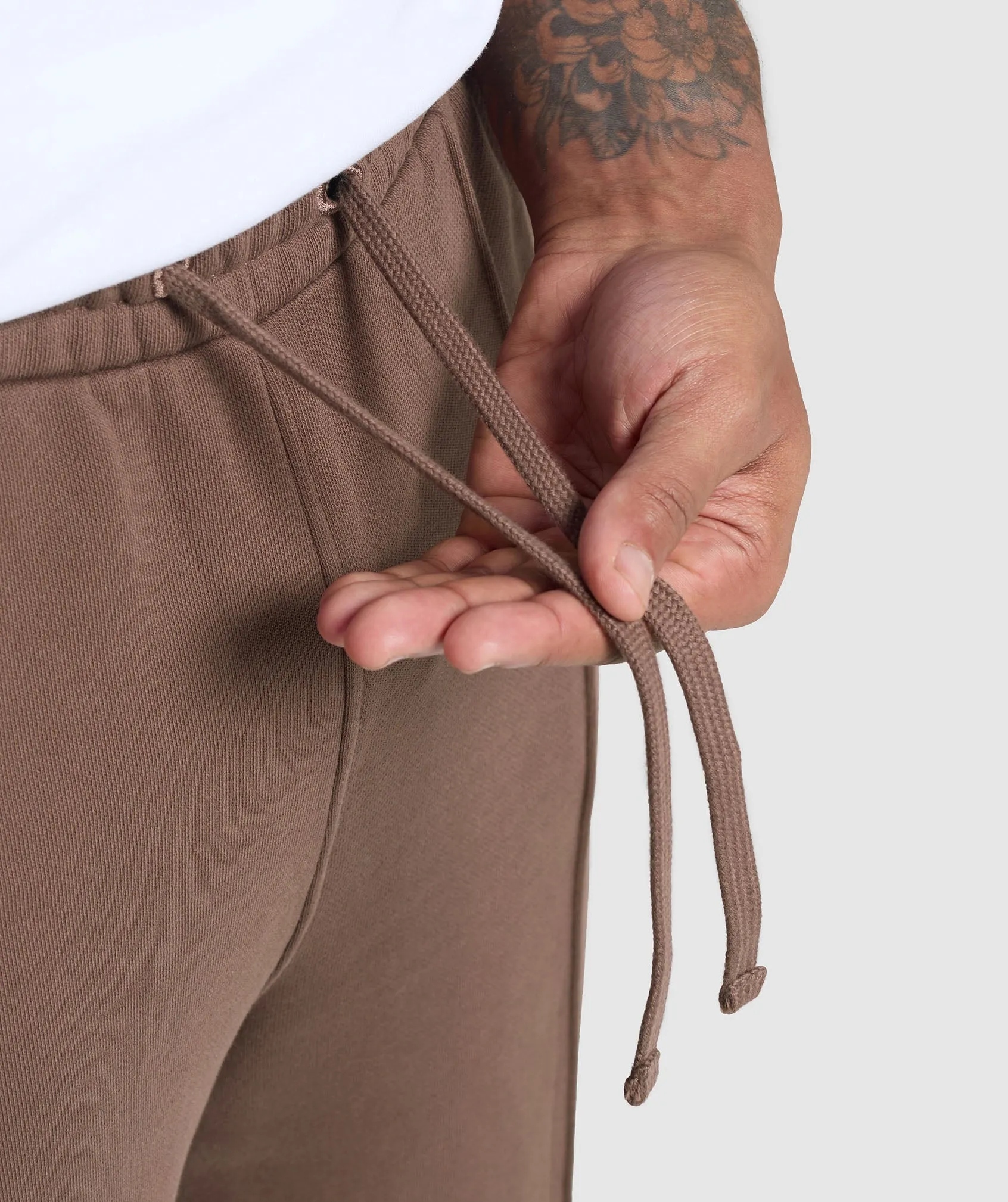 Gymshark Wide Leg Pants - Soft Brown