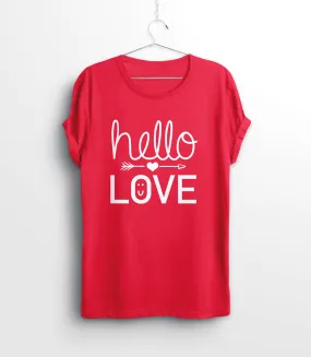 Hello Love Valentine T-Shirt