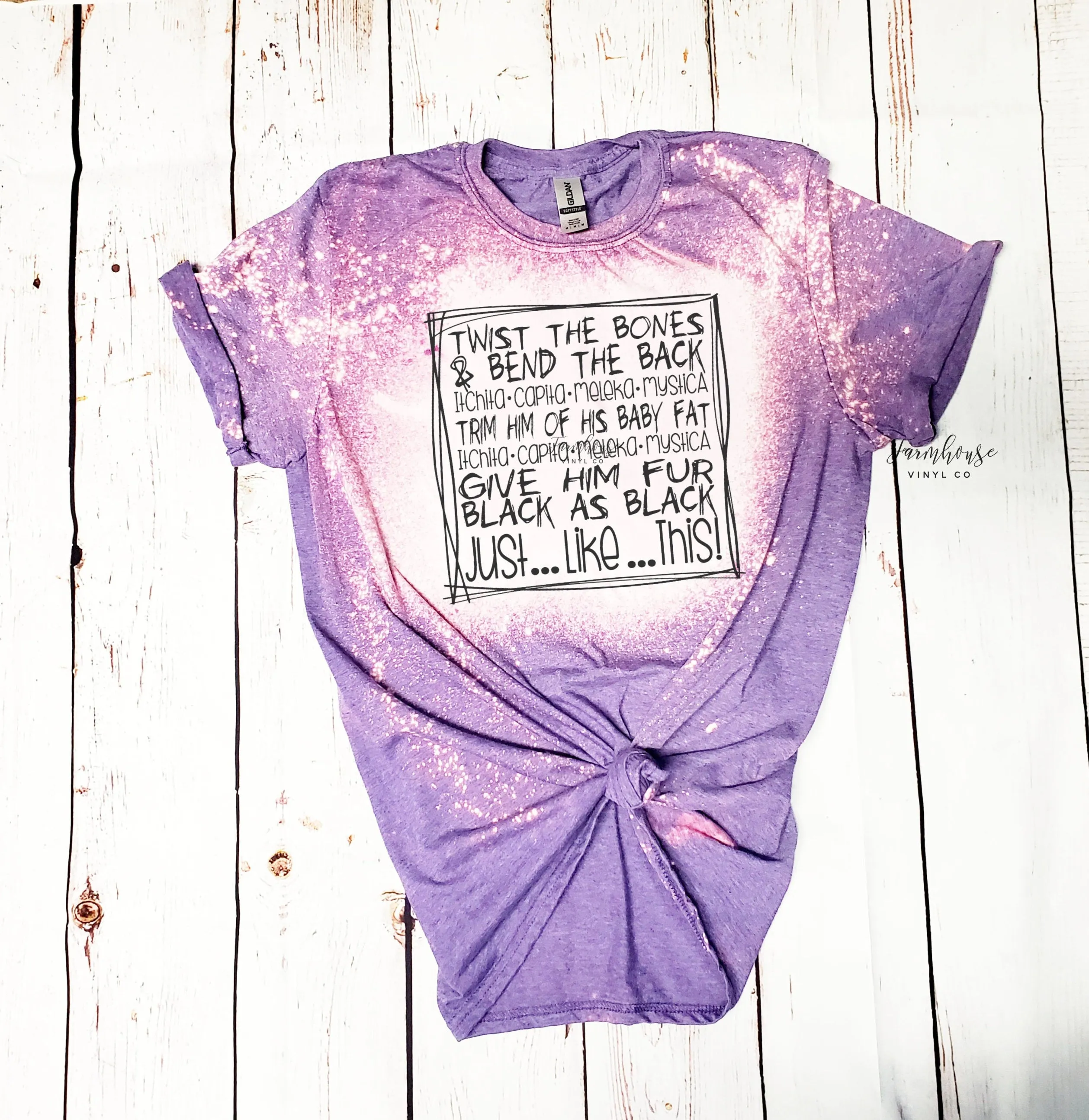 Hocus Pocus Witch Spell Binx Cat Shirt