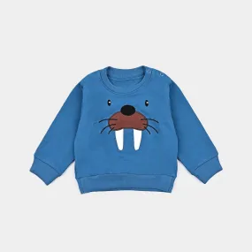 Infant Boys Cotton Terry Sweatshirt Seal