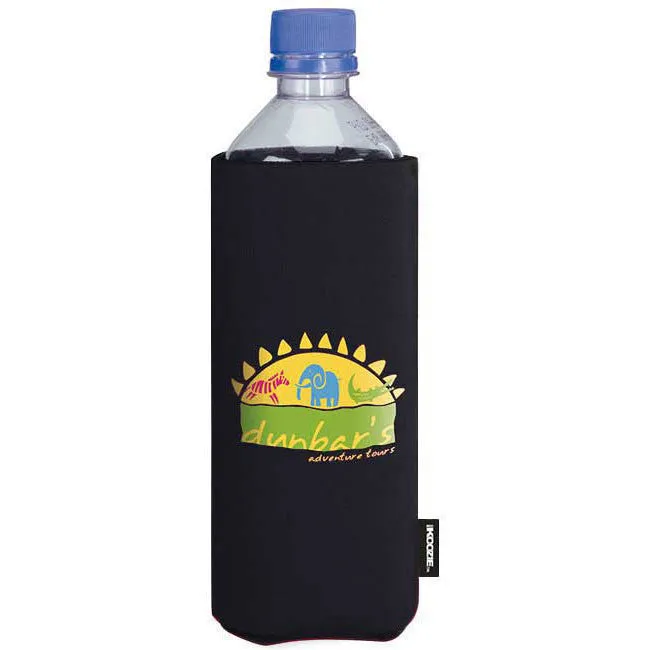 Koozie Black Basic Collapsible Bottle Kooler