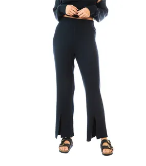 Louis Wide Rib Pant Midnight Blue