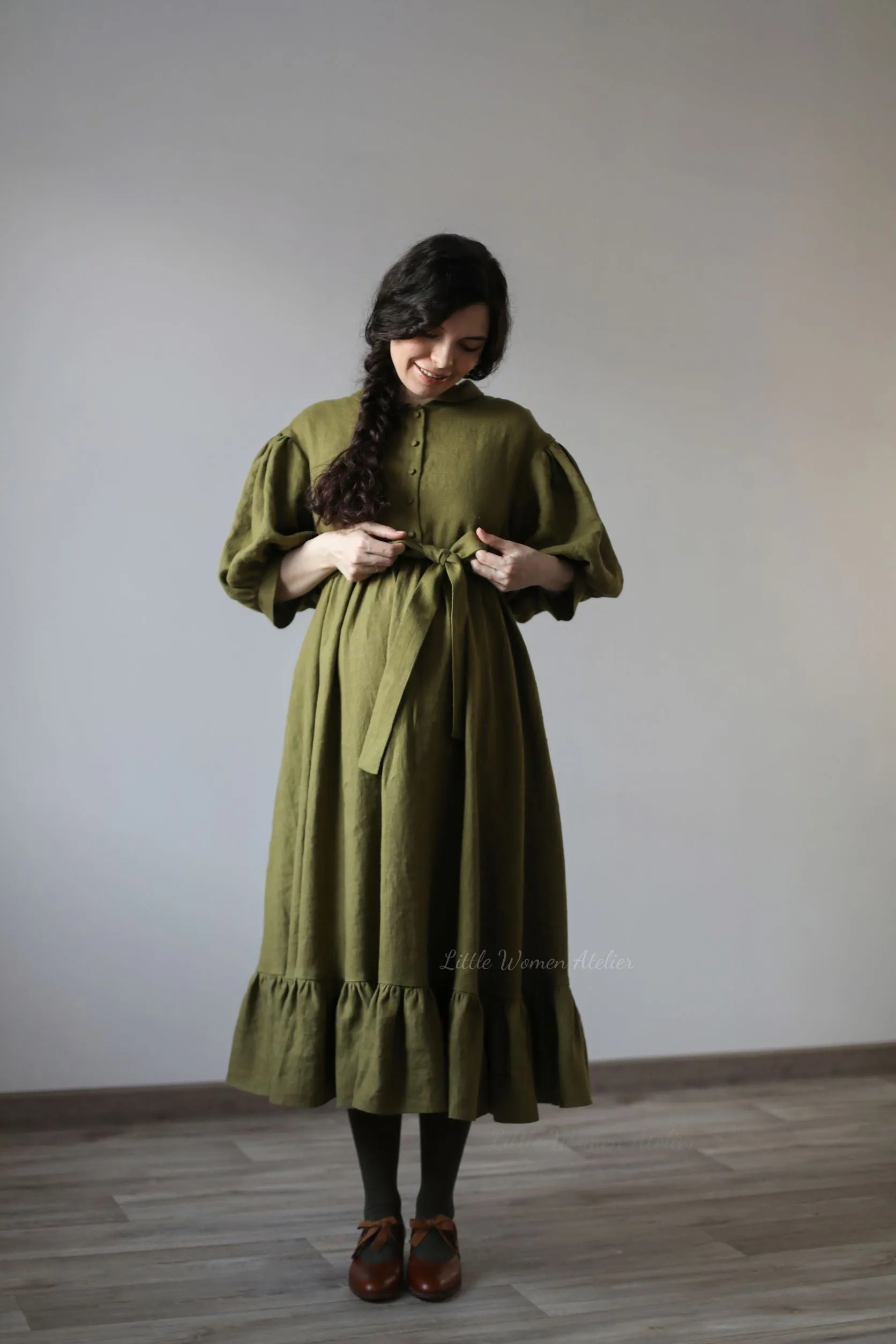 Meg Oversized Dress with 3/4 sleeves