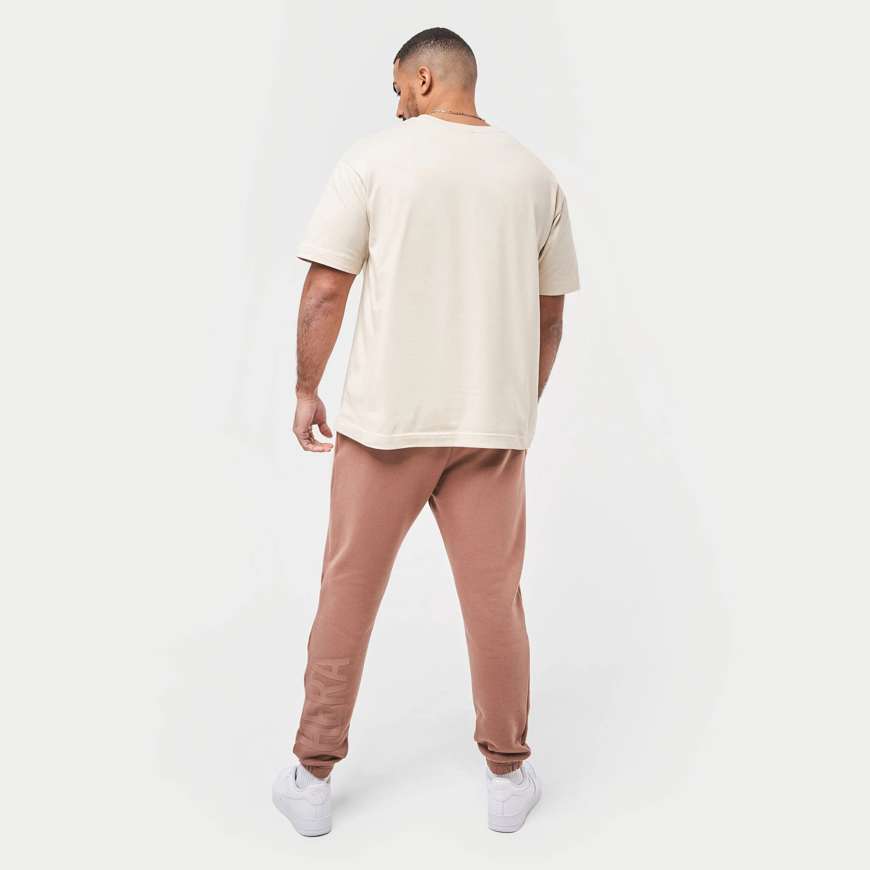 Mens Label Sweatpant - Acorn Brown