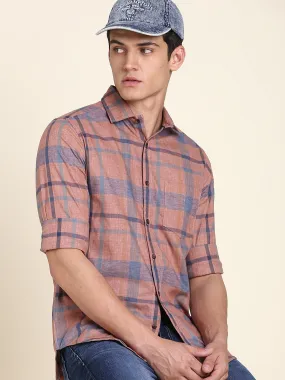 Men's Red Checkered Shirts