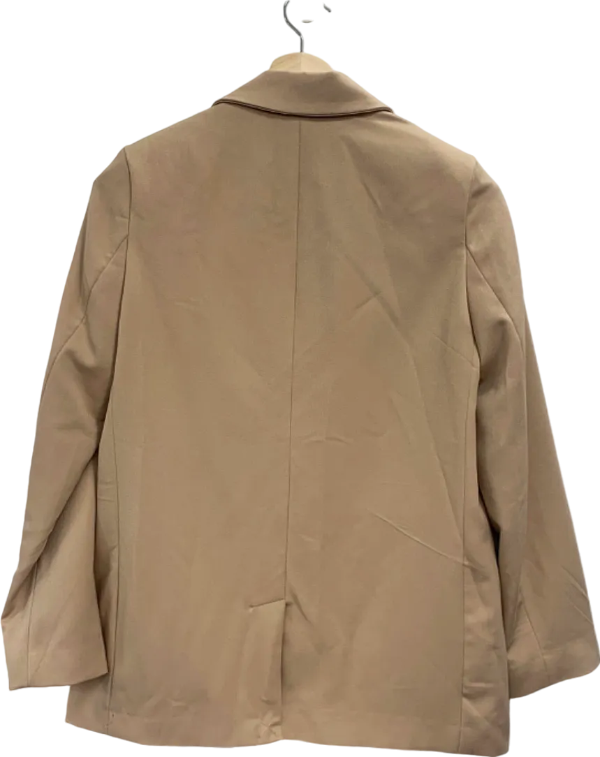 New Look Beige Tailored Blazer UK 12