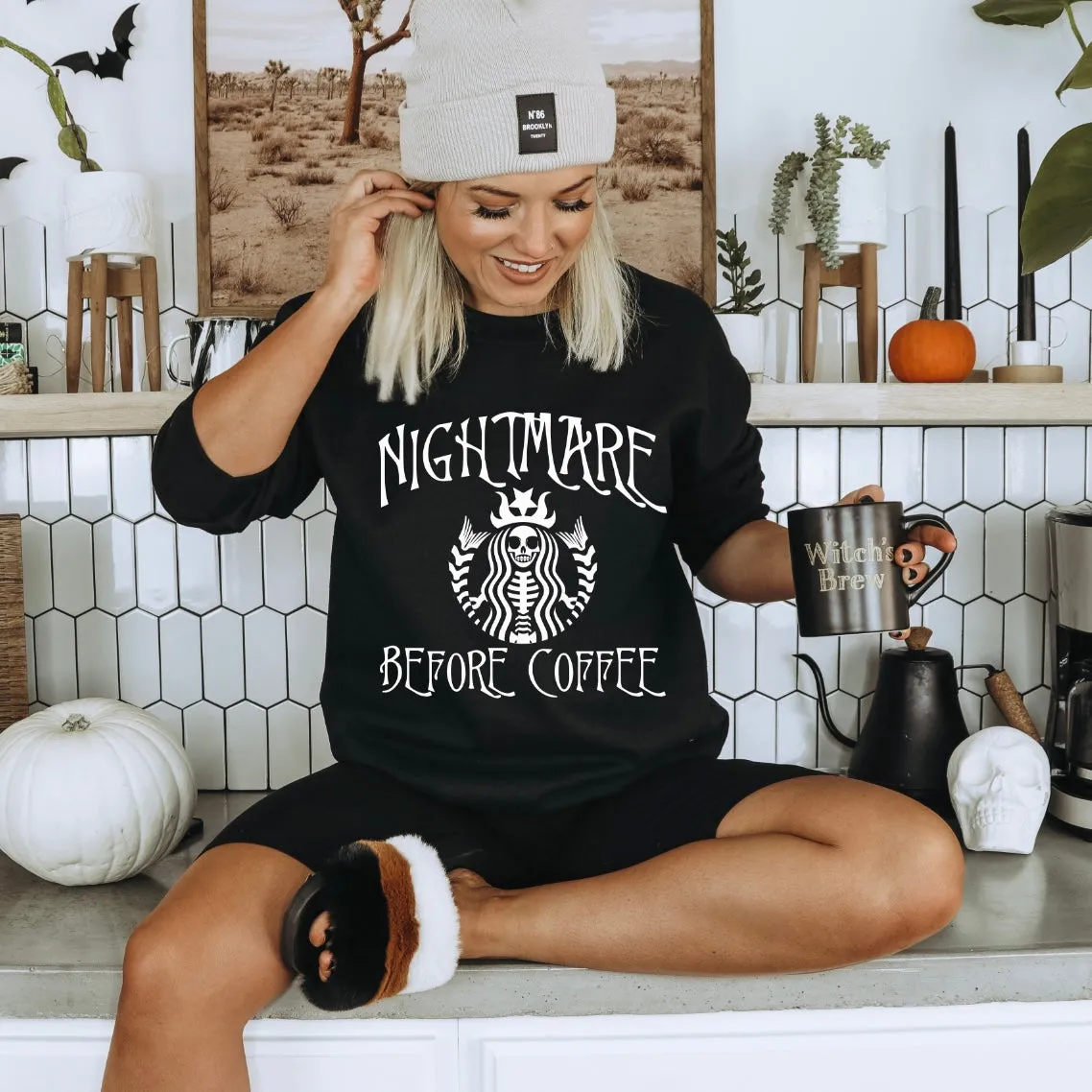 Nightmare Before Coffee • Tee or Sweatshirt