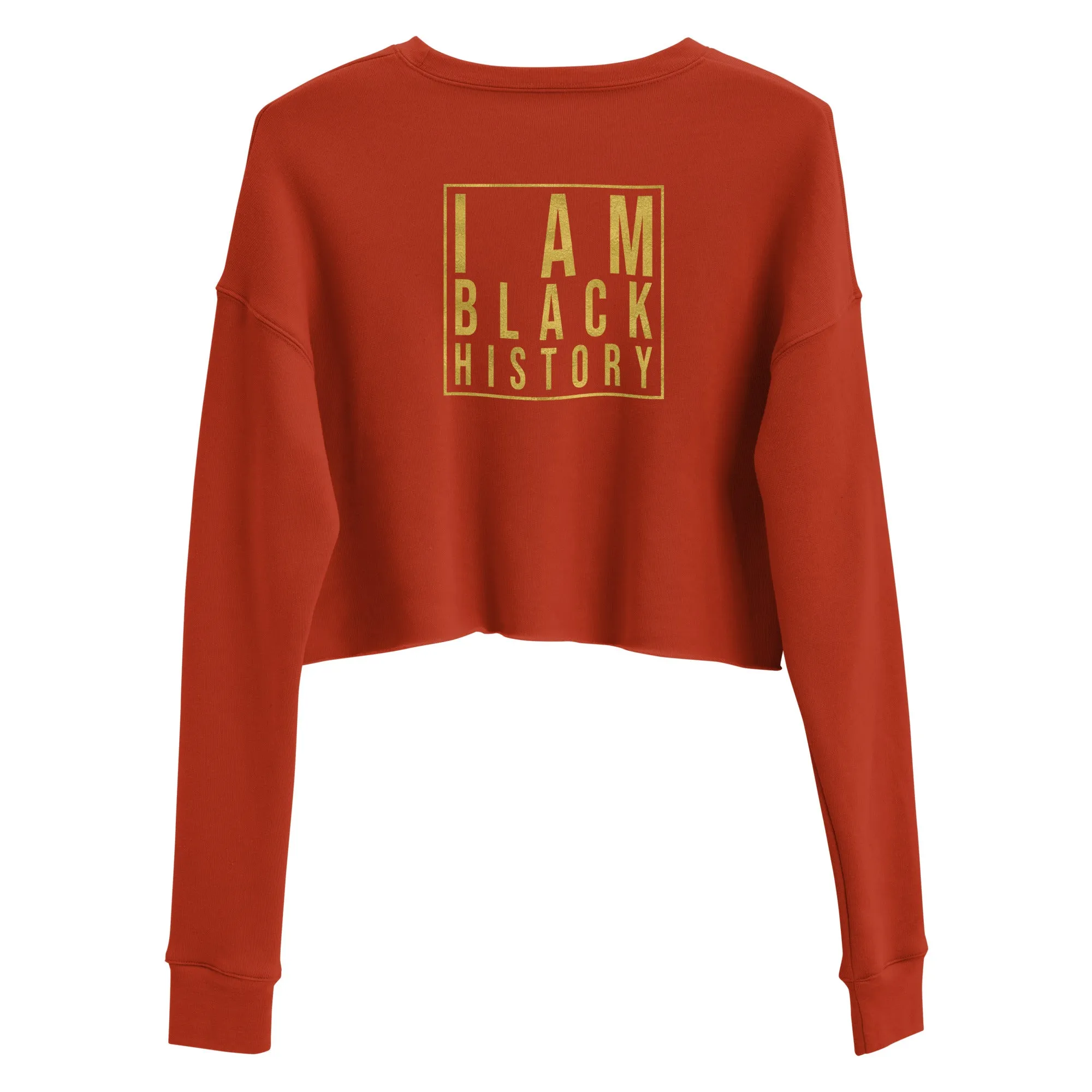 "Black History" Cropped Sweatshirt