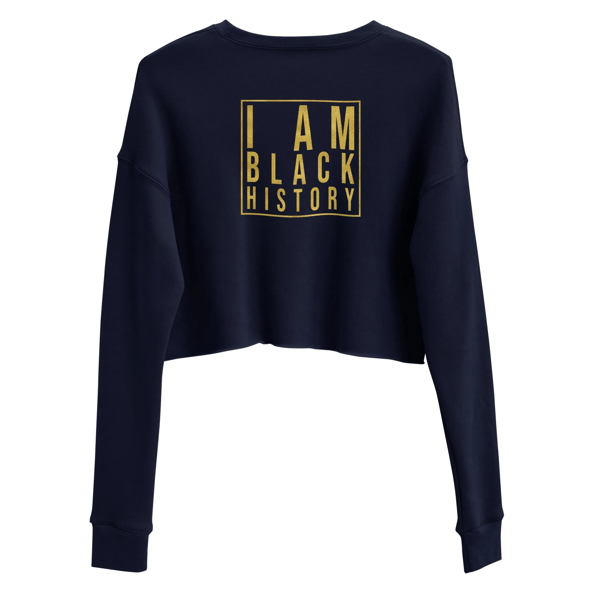 "Black History" Cropped Sweatshirt