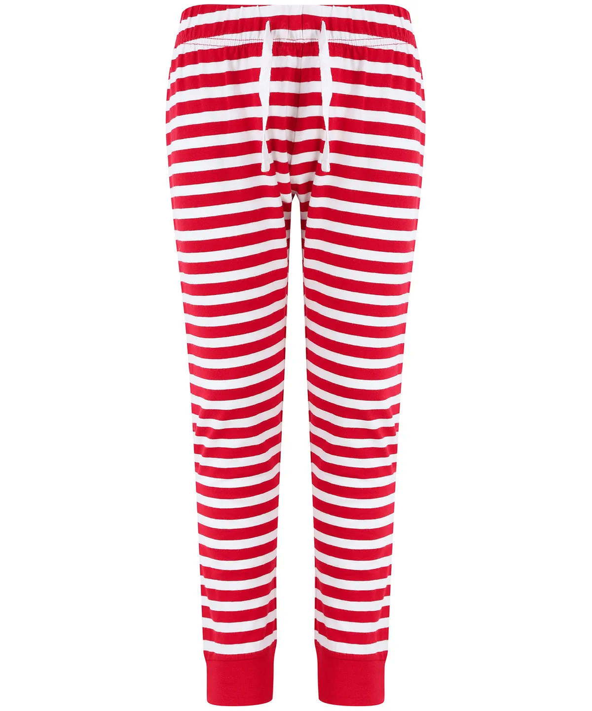 Red/White Stripes - Kids cuffed lounge pants