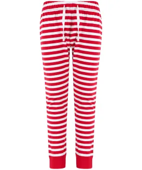 Red/White Stripes - Kids cuffed lounge pants