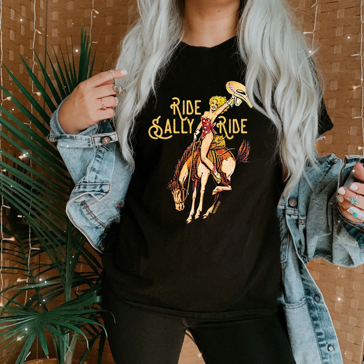 RIDE SALLY RIDE TEE