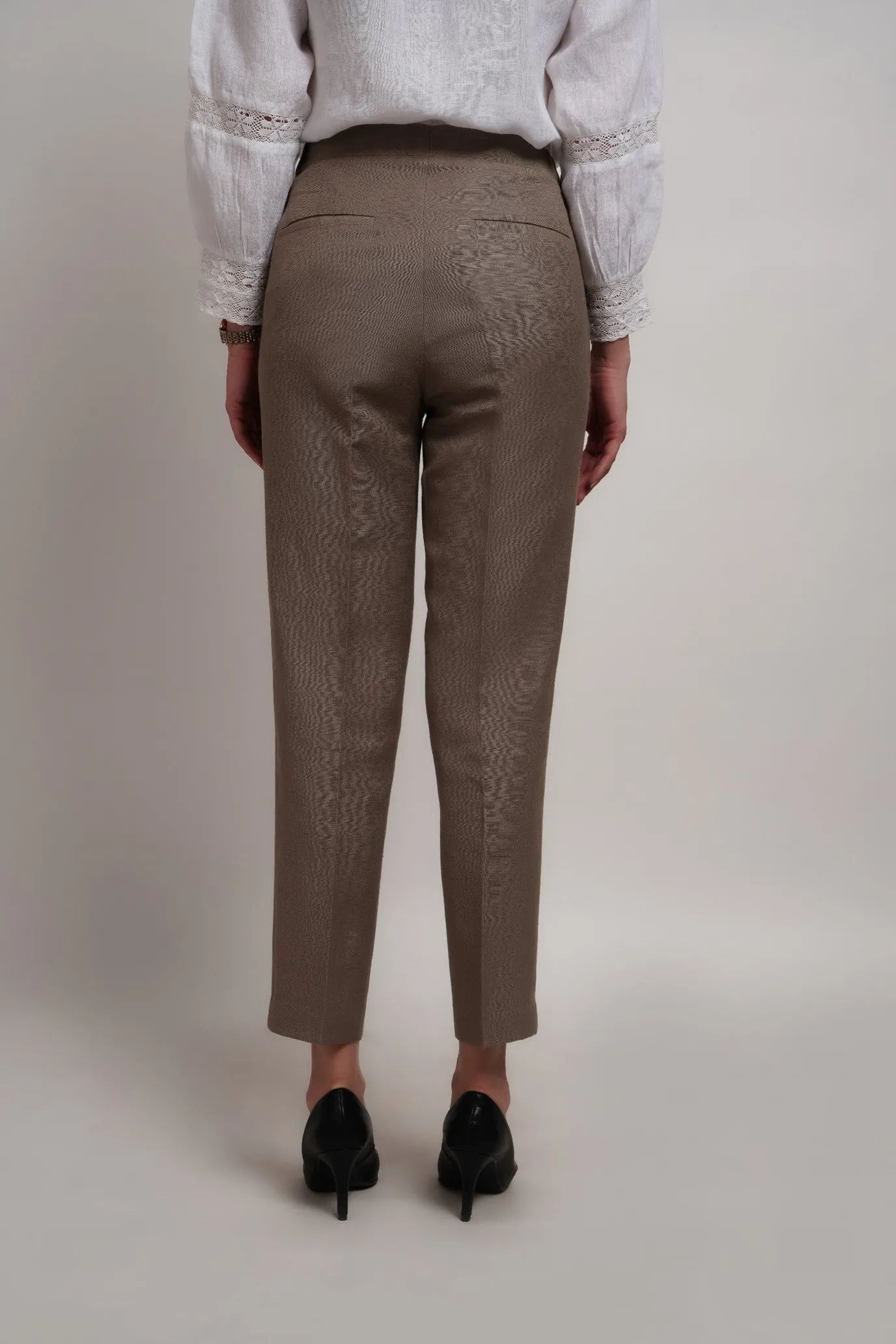 Sage Green Italian  Trouser